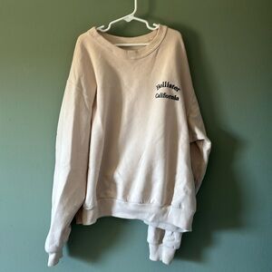 Hollister Easy Crewneck Logo Sweater